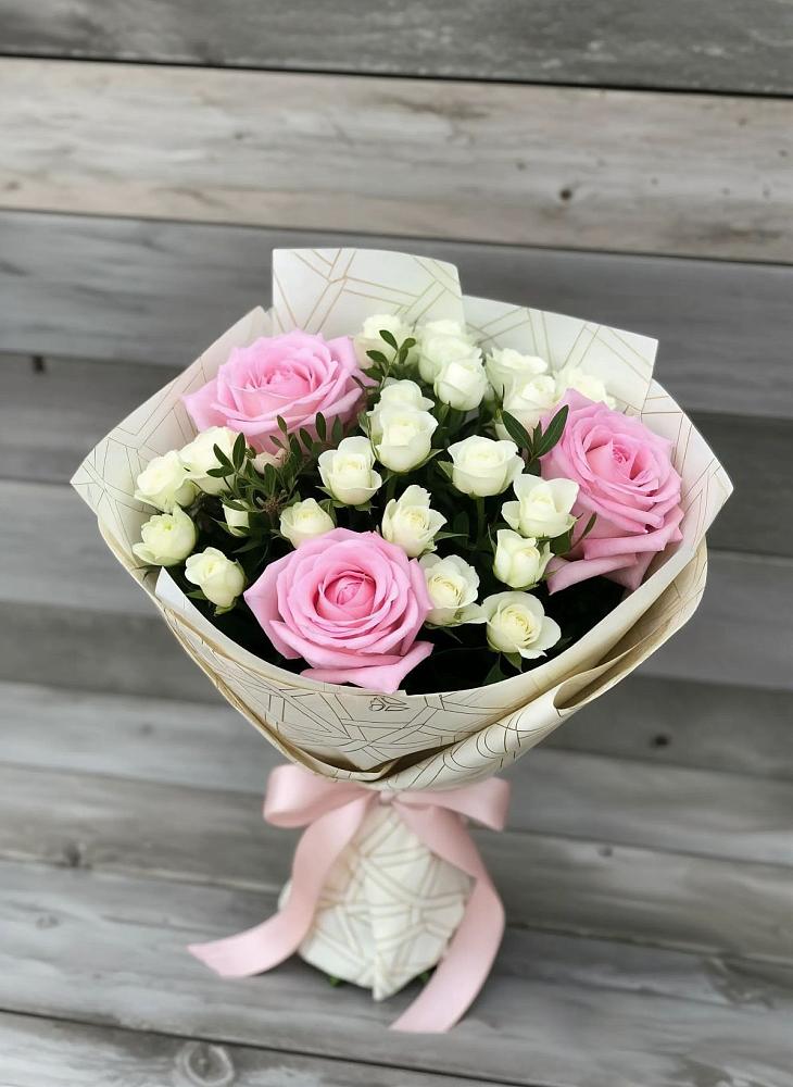 Букет цветов из: Розы в Заречье