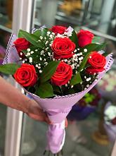 Букет цветов из:  Розы #REPLACE_PRED# Заречье