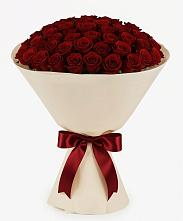Букет 101 Бордовая роза Блэк Бакарра в Заречье