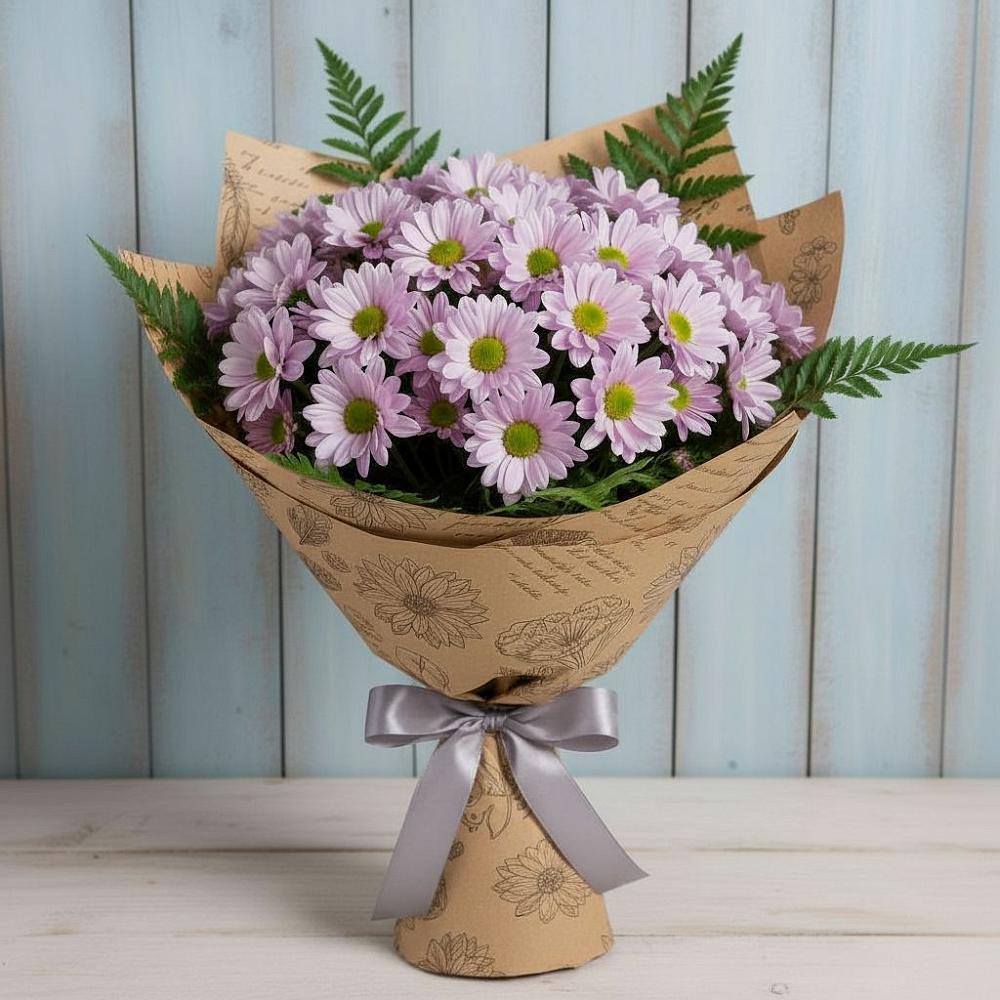 Букет цветов из: Хризантемы в Заречье
