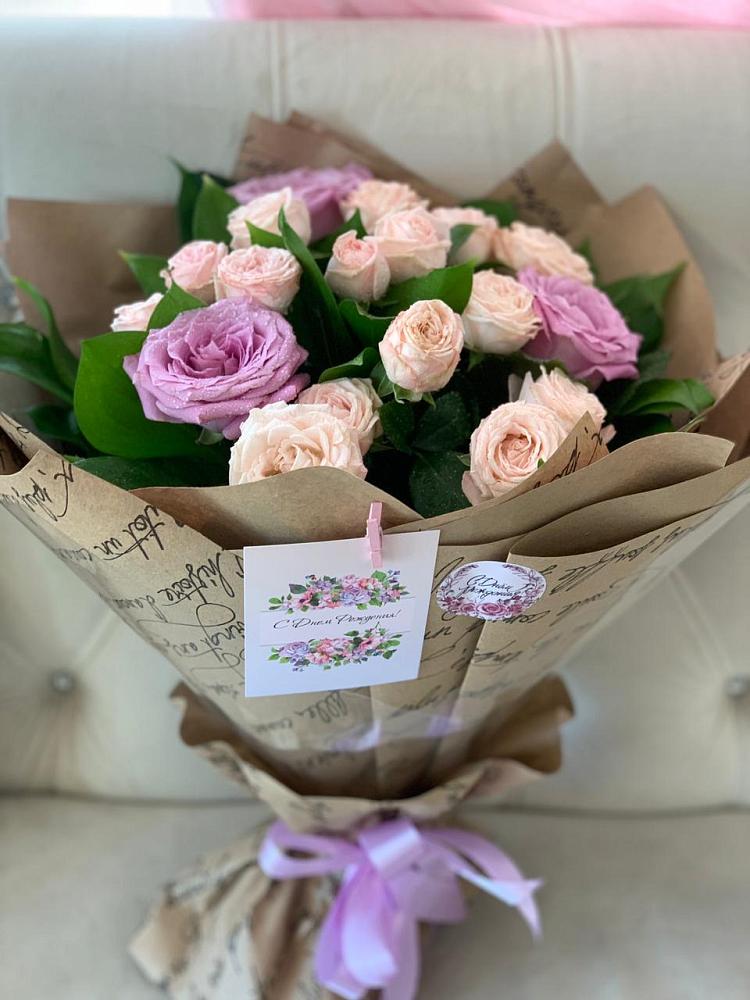 Букет цветов из: Розы в Заречье