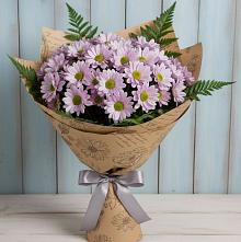 Букет цветов из:  Хризантемы #REPLACE_PRED# Заречье