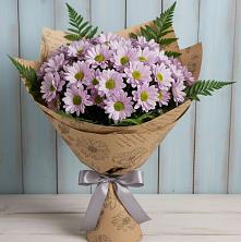 Букет цветов из:  Хризантемы в Заречье