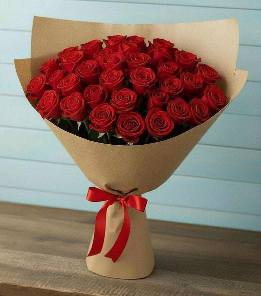 Букет Красные розы Милано в Заречье