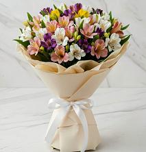 Букет цветов из:  Альстромерии в Заречье