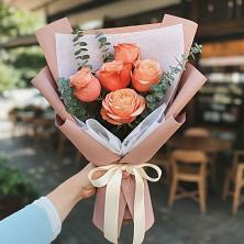 Букет цветов из:  Розы в Заречье
