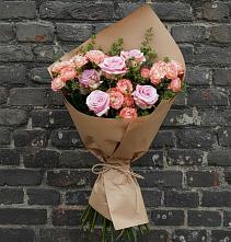 Букет цветов из:  Розы в Заречье