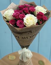 Букет цветов из:  Розы в Заречье