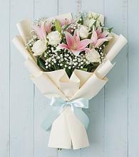 Букет цветов из:  Лилии в Заречье