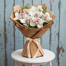 Букет цветов из:  Орхидеи и Розы в Заречье